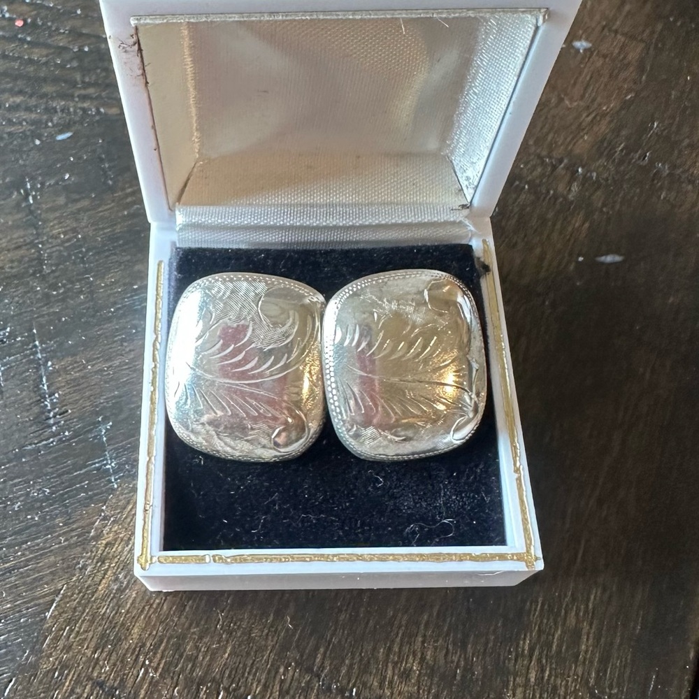 Elegant Silver-Toned Earrings